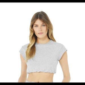 Alo crop tee